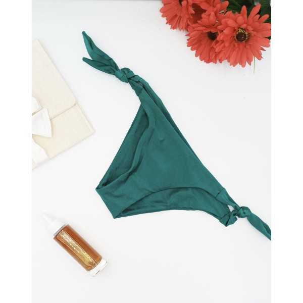 Slip Laccetti Verde Bottiglia