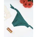 Slip Laccetti Verde Bottiglia